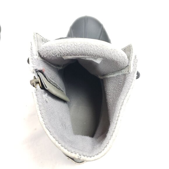 Sperry Women's Size 5 Saltwater Rubber Duck Boots Black Gray Lined - Picture 7 of 9